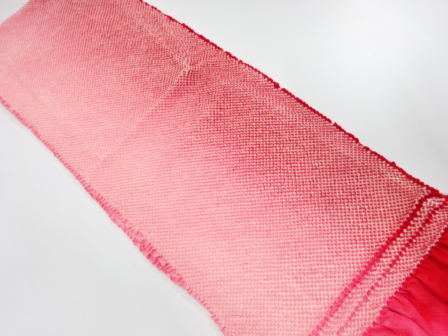 SILK Tie-dye obiage for furisode